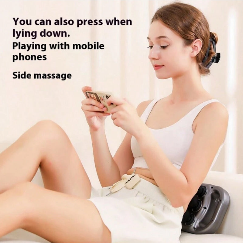 Sex/fyra huvuden integrerad multifunktionell massageapparat Fascia Gun 💪