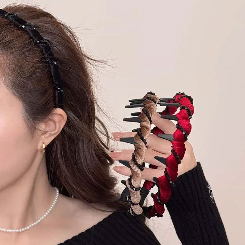 Vågigt Pannband/Wave headband