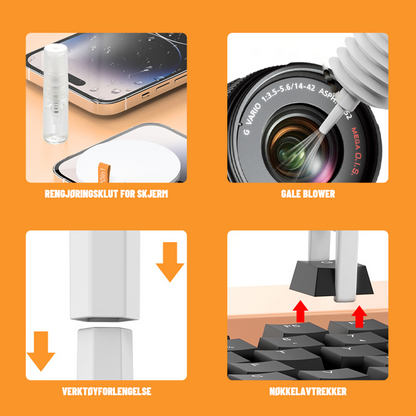 20-I-1 rengöringssats för elektronik/20-In-1 rengöringssats för elektronik