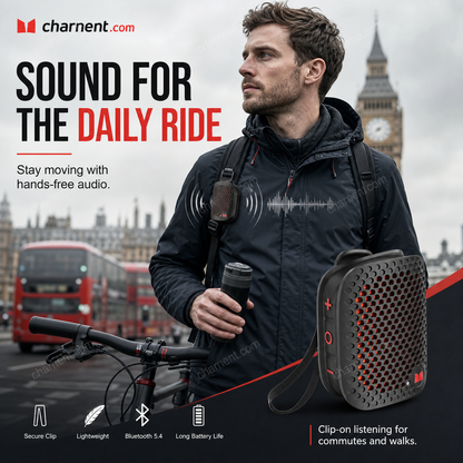 🎵🚲 Waterproof Bicycle Bluetooth Speaker – Clear Sound, Easy Mount & Long Battery Life ⚡