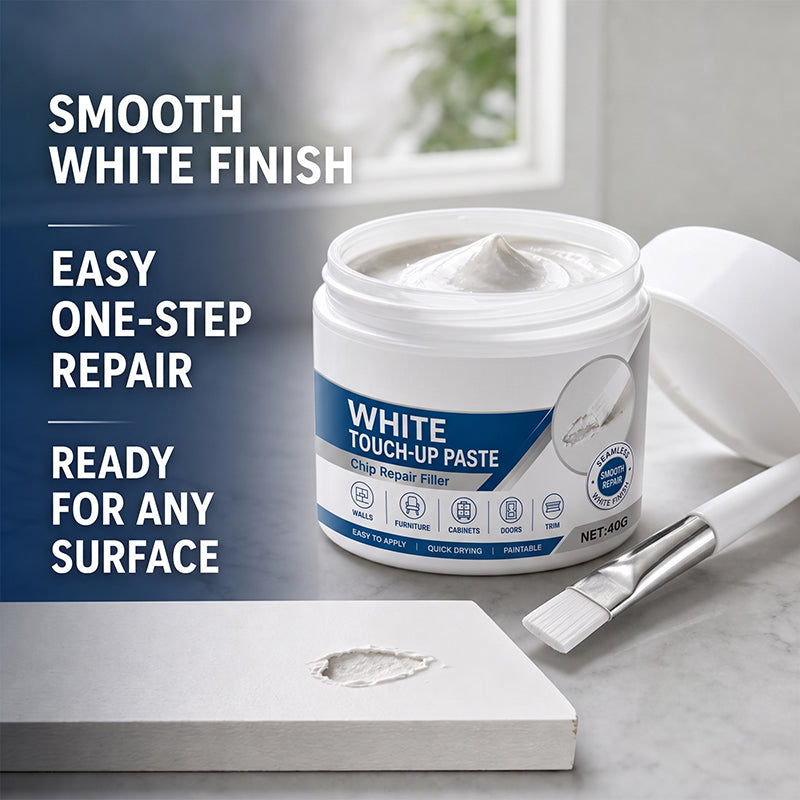 🏠White Furniture Touch-Up Paste with Brush