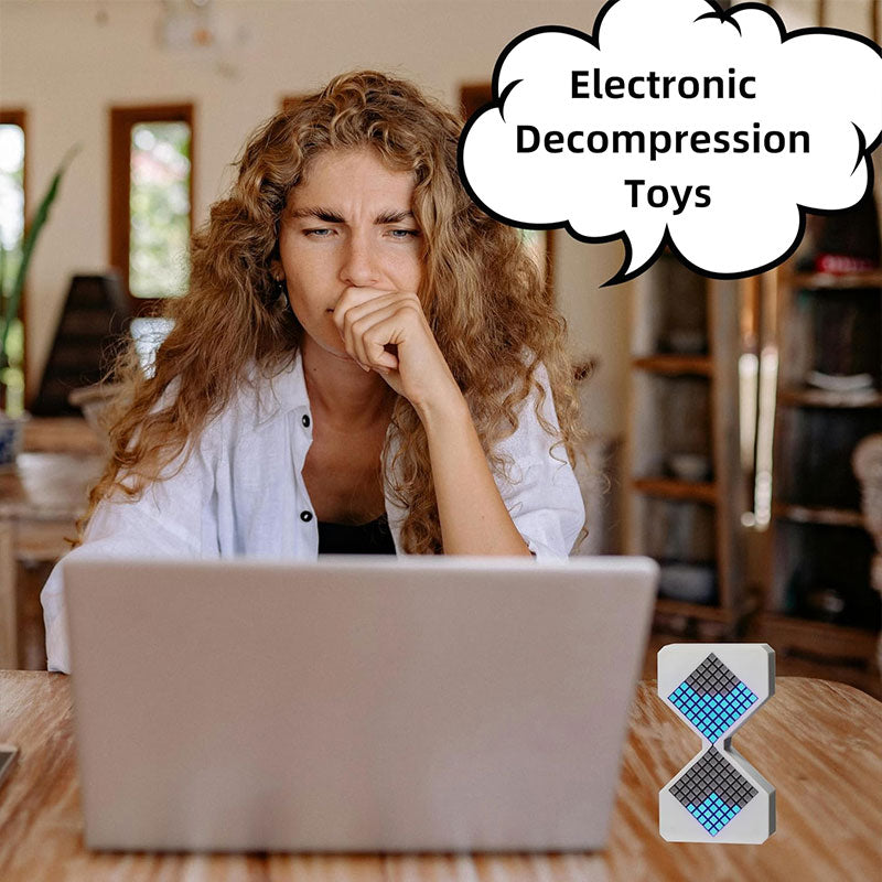 ⏳ Elektroniskt Timglas med Ljus ⏳