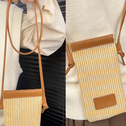 2024 års nya damväska, kan innehålla en touchscreen-mobil