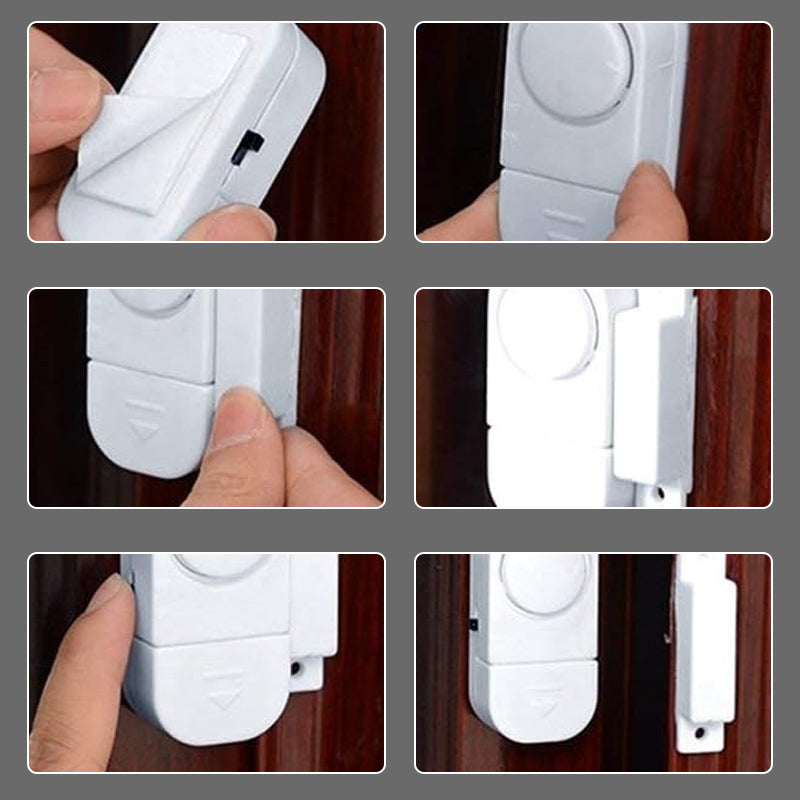 Magnetiskt larm för ytterdörren