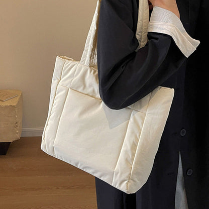 Kanvasväska med stor kapacitet