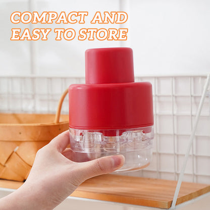 7-håls körsbärsplockare av presstyp