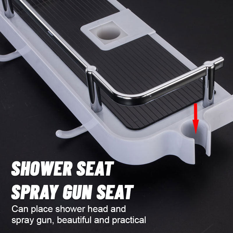 Hållare för stansfri bricka för badrum