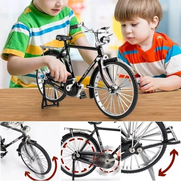 🚲DIY Alloy Bicycle Model: Hand-Assembled – A Fun, Hands-On Collectable