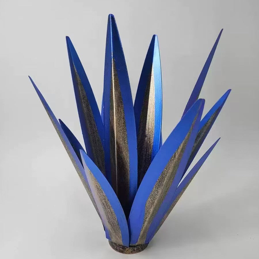 🌵 Rustic Metal Agave Garden Sculpture