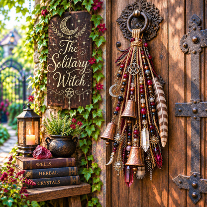 🔮Witch door decoration bell | 🌙Bells, Crystals & Celestial Hanging Decor