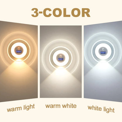 🌙Smart LED Clock Night Light with Motion Sensor