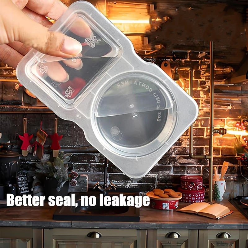 Kryddbehållare med dubbla fack