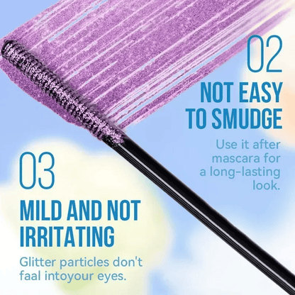 Colourful Glitter Mascar