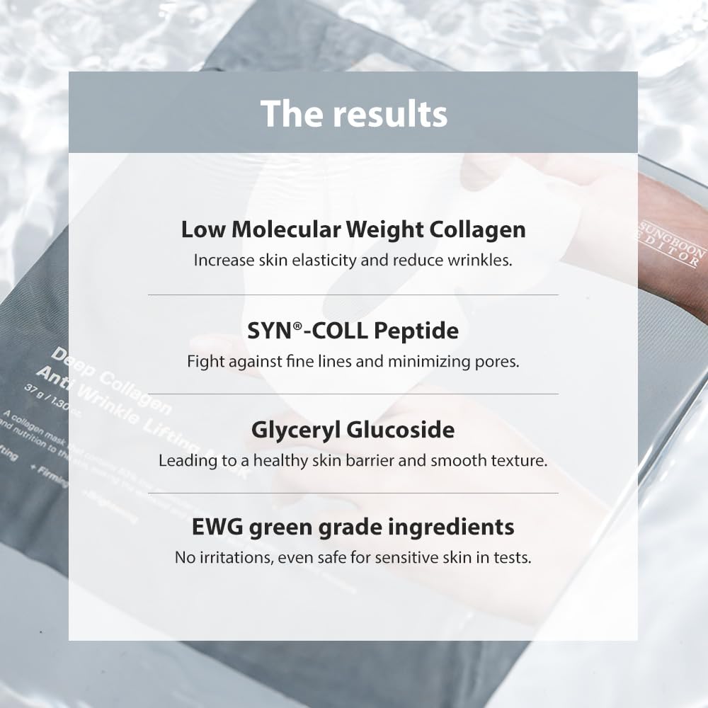 Deep Collagen Anti-Wrinkle Lifting Mask