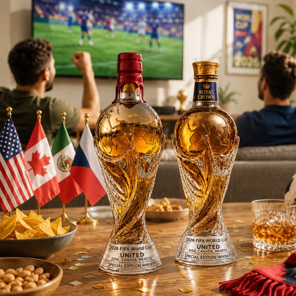 ⚽2026 FIFA World Cup Special Edition Whisky Bottle