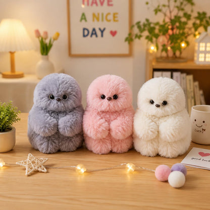 ✨Cute AI Shy Emotional Companionship Robot Doll Bag Charm Plush Toy👜-It Can Sing, Turn Its Head, and Learn to Speak🤖