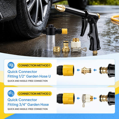💦✨ High-Pressure Water Jet Gun – 2 Modes, Ergonomic, Leak-Proof 🧼