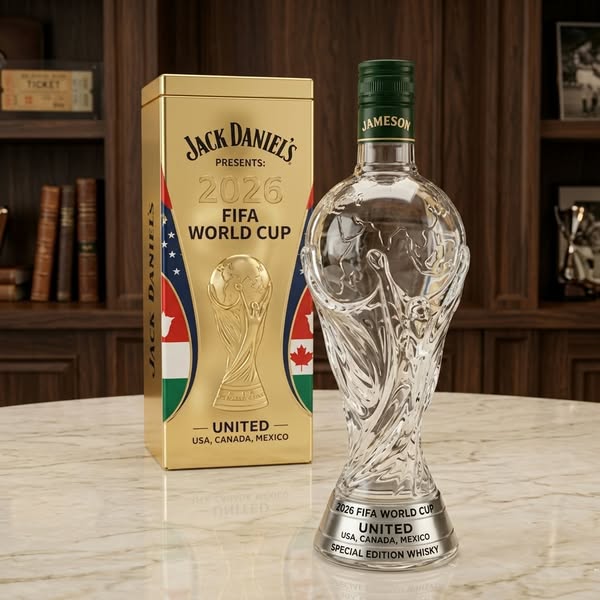 ⚽2026 FIFA World Cup Special Edition Whisky Bottle