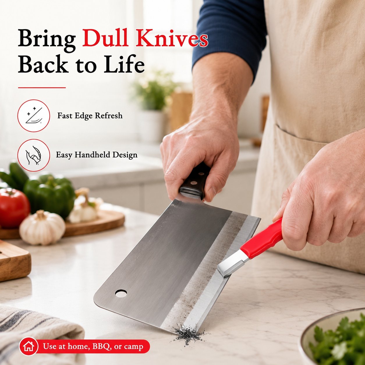 The Ultimate 5-Second Knife Sharpener -- Kitchen gadgets