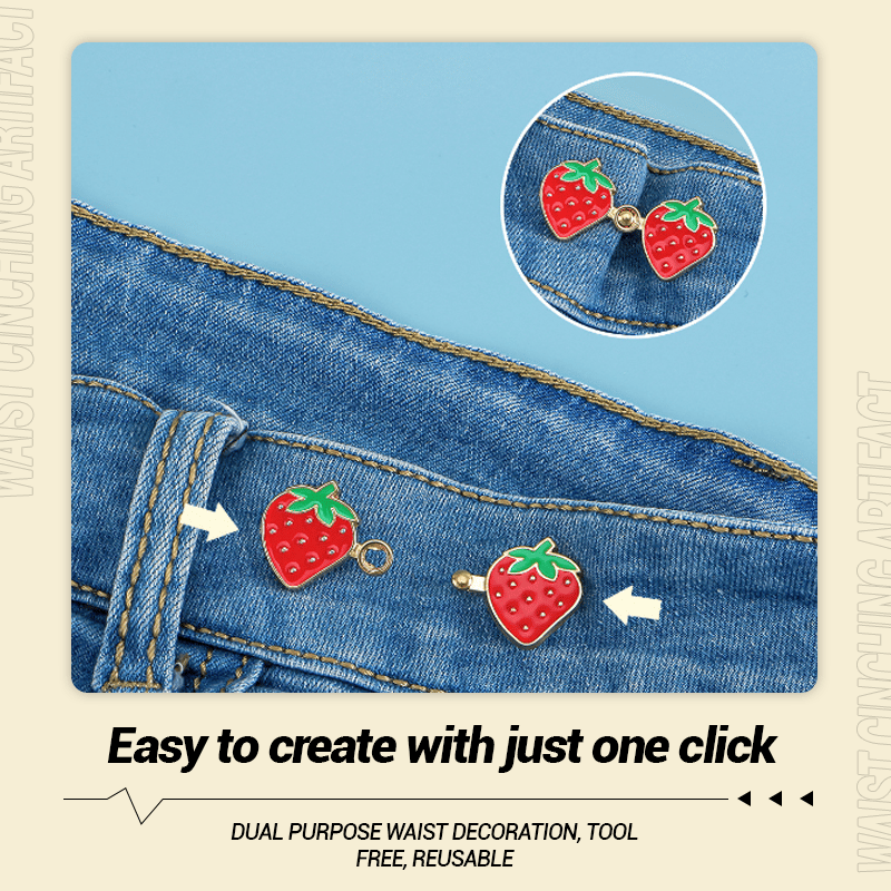 Byxmidjestramning Justerbart midjespänne/Adjustable waist buckle