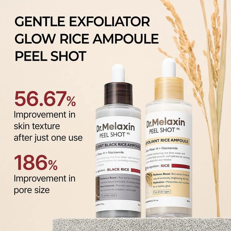 🏆Snabba rea⚡ Över 50 000 sålda! Nästan slut! 💥🔥 Peel Shot Glow Risampull Du