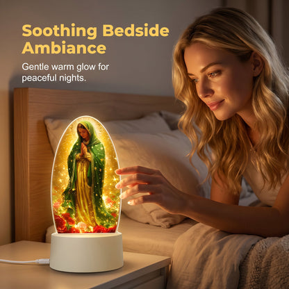 🕯️Our Lady of Guadalupe Acrylic Night Light