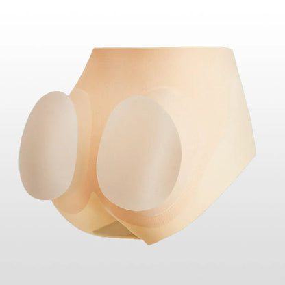 Sömlösa damtrosor med issilke för rumplyft och uttagbara kuddar