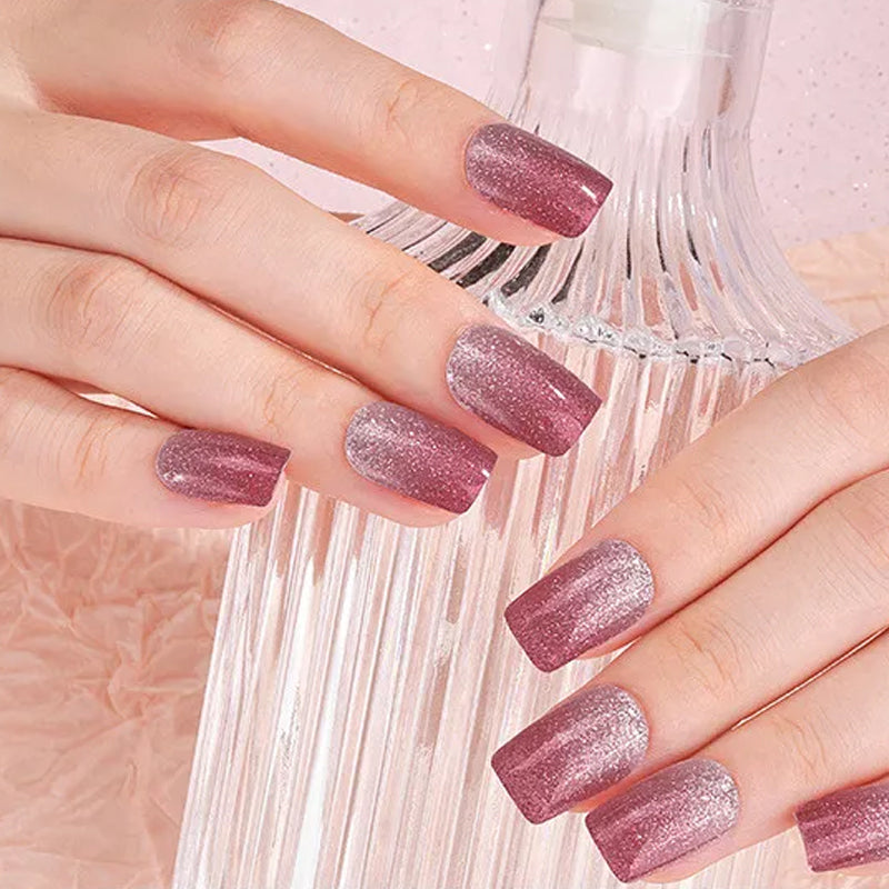 Halvhärdad Gelremsa-Manikyr Hel Klistermärke