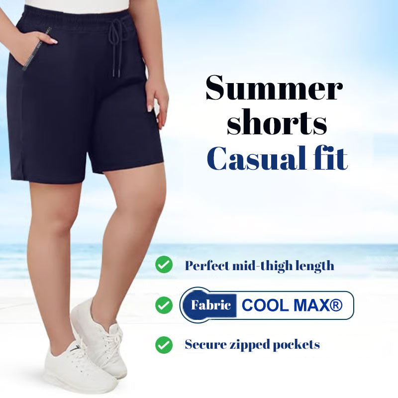 ⌛Denna veckas specialerbjudande🧊Håller dig sval hela sommaren❄️🩳Snabbtorkande stretchshorts tillverkade av issilk