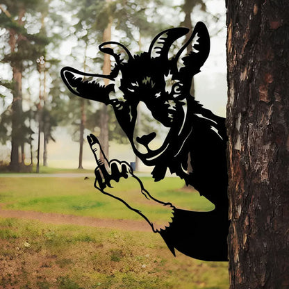 Animal Silhouette Outdoor Garden Decoration