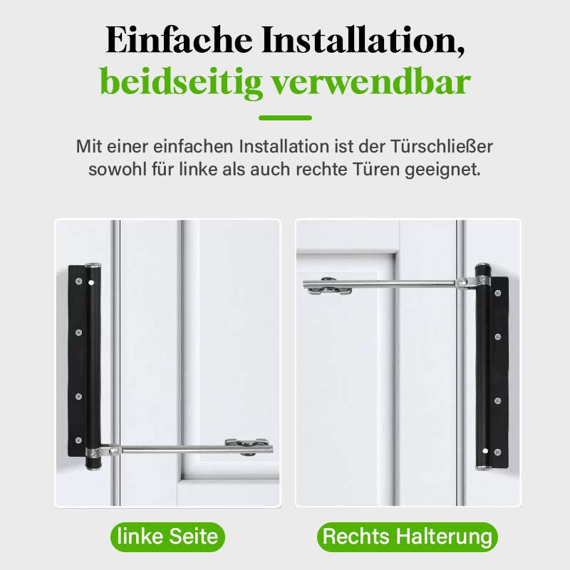 Automatisk dörrstängare - skonsam och tyst, för en smidig dörrstängning! 🚪