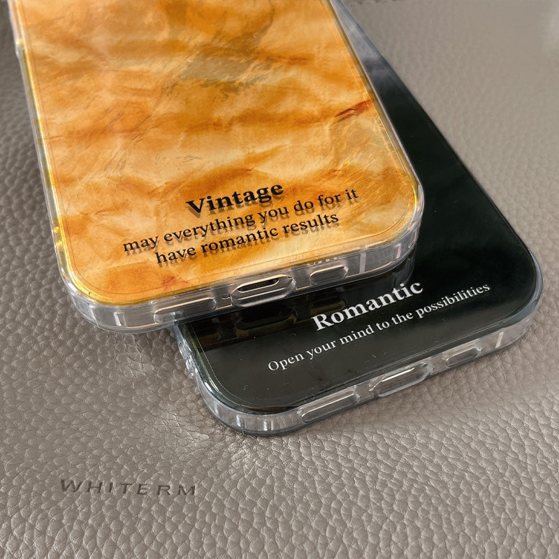 Kreativt Personligt Mobilfodral Av Högklassigt Stanniolmönster