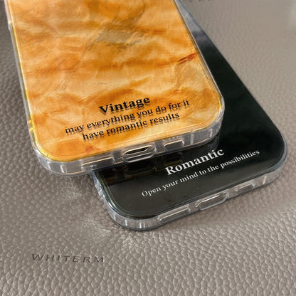 Kreativt Personligt Mobilfodral Av Högklassigt Stanniolmönster