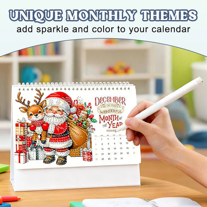 Gör-det-själv-tecknad Diamantmålningskalender 🎨