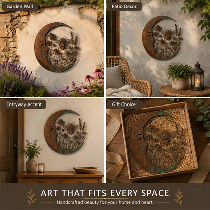 🌙Dragonfly Moon Wall Decor