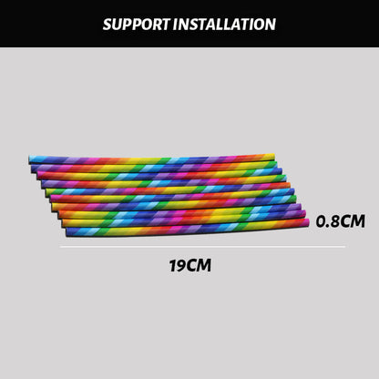 Auto AC Vent Dekorativ Strip (10 st)