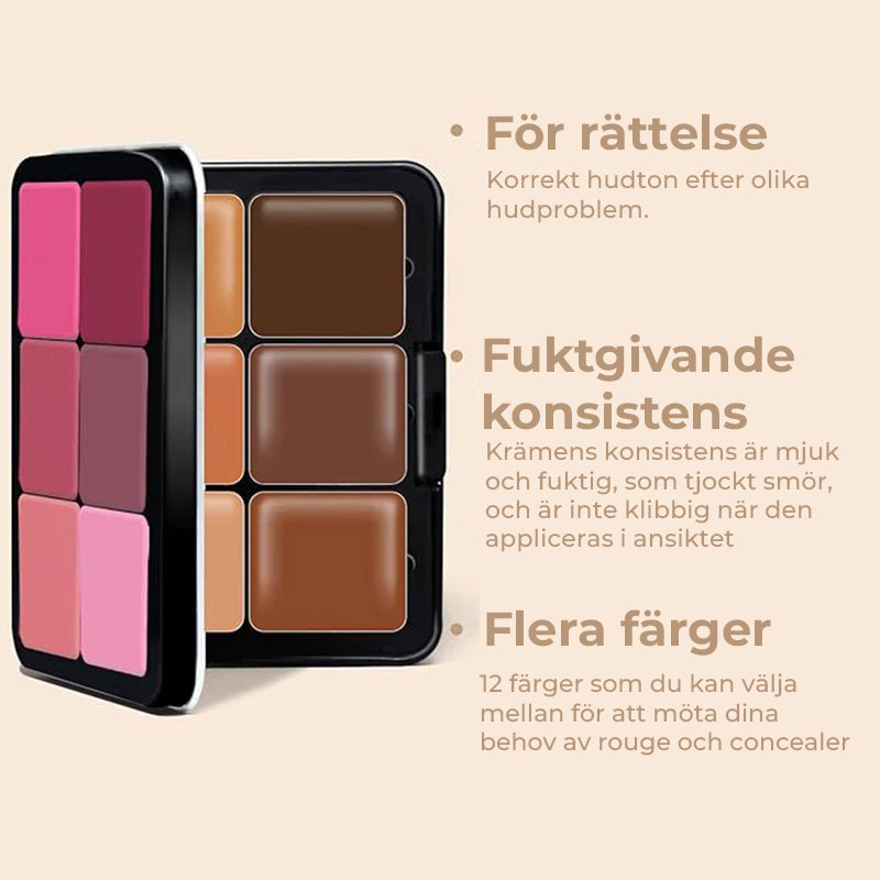 12-Color Blush Cream