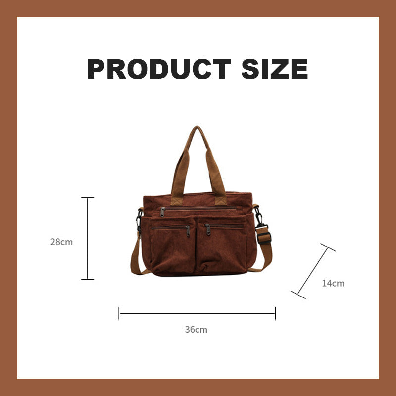 Cortex Axelväska Med Stor Kapacitet