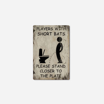Parody Restroom Signs