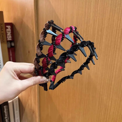 Vågigt Pannband/Wave headband