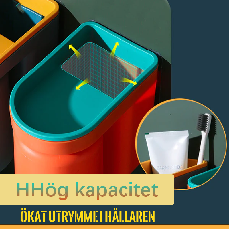 Tandborsthållare att fästa på