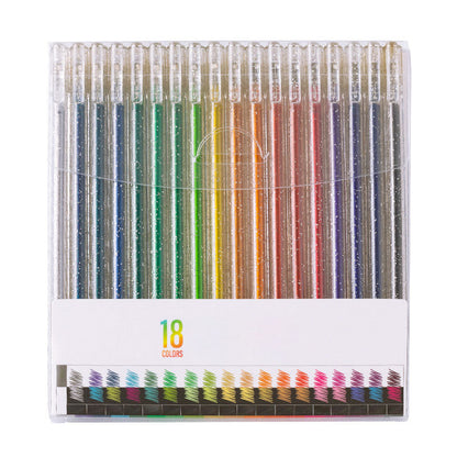 Metallfärgad Flash Gel Pen