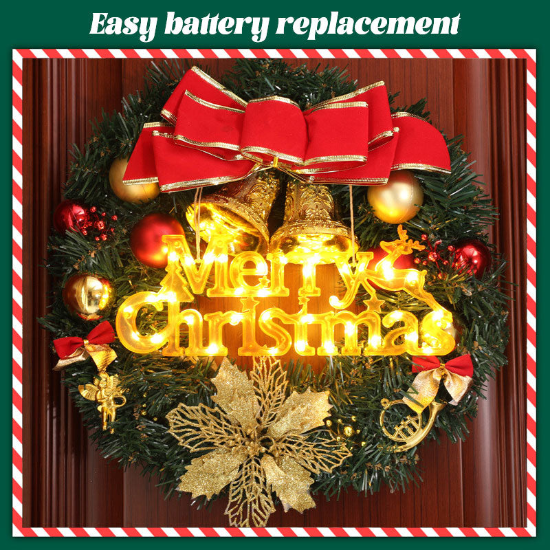 God Jul 3D Bokstavsbelysning/Merry Christmas 3D Letter Lights