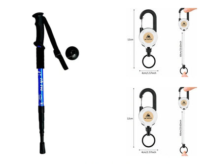 ⛰️Adjustable Aluminum Alloy Trekking Pole