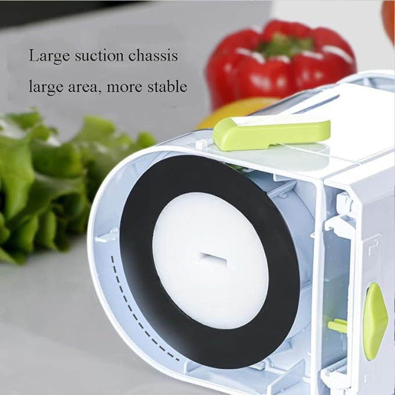 Handvevad grönsaksskärare