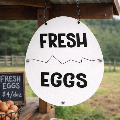 Eggs Sold Out Sign