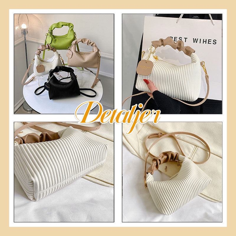 Ny design Enaxlad Kvalitetskänsla Vertikal Rand Handväska