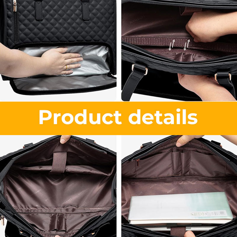 2 i 1 tygkasse Isolerad lunchpåse