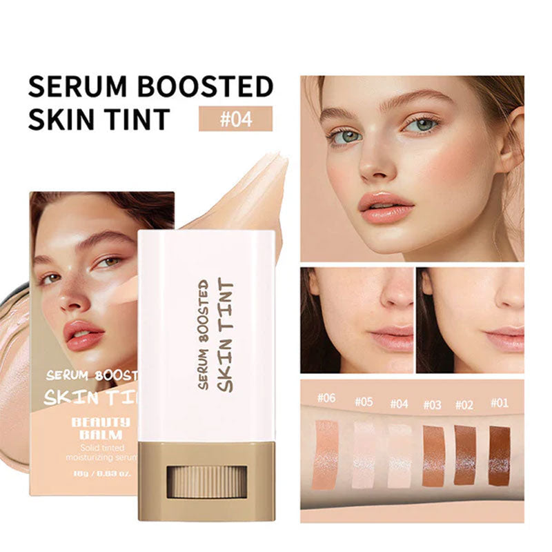 🎉 Varm försäljning 🔥Foundation Stick Beauty Balm Serum Boosted Skin Tint