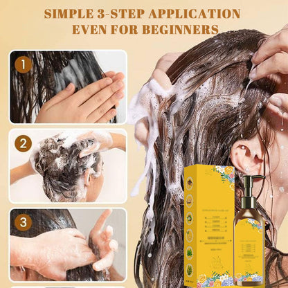 Enkeldos Blommig Hårfärg